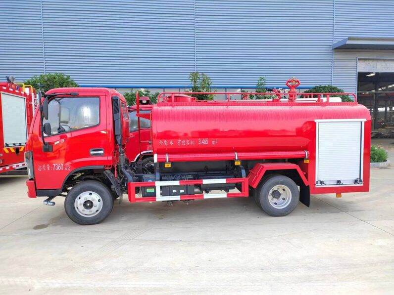 8m³/8100L ناقلة مياه الإطفاء العملاقة